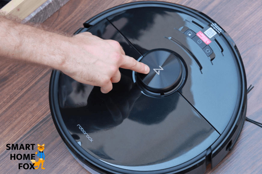 Если лазерная башня Roborock S6 MaxV может быть задвинута, это показывает, что там установлен бампер.